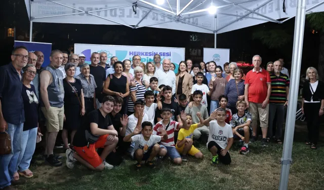 Bursa Nilüfer'de Başkan Özdemir, Esentepeliler'i dinledi