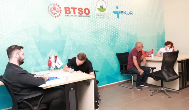 Bursa Osmangazi'de istihdam buluşmalarıyla iş imkanı