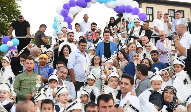 Bursa'da 40 mahalleden 200 çocuk sünnet şöleninde buluşuyor