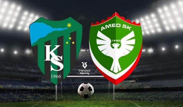 Kocaelispor Amedsor maçı hangi kanalda saat kaçta! Muhtemel 11'ler