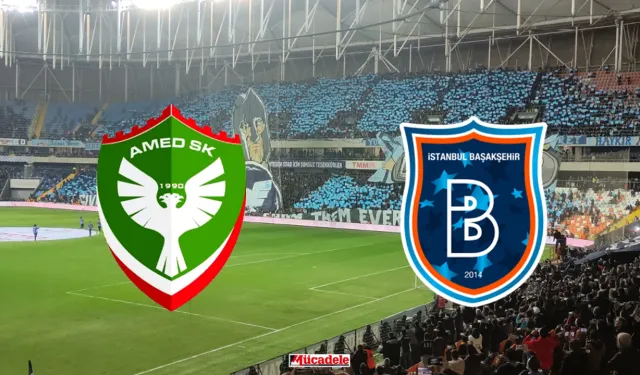Amedspor başakşehir'e gol yağdırdı