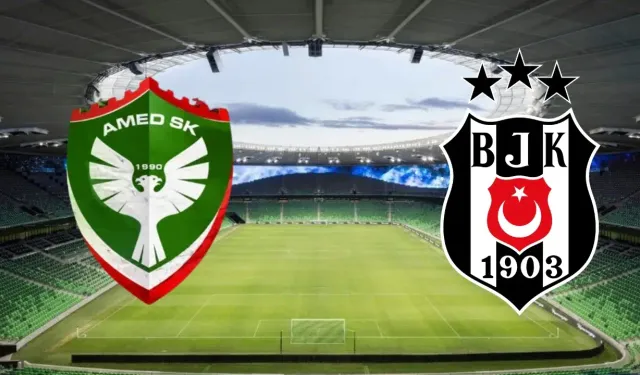 Amedspor Beşiktaş maçı hangi kanalda saat kaçta
