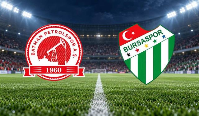 Batman Petrolspor Bursaspor maçını CANLI İZLE