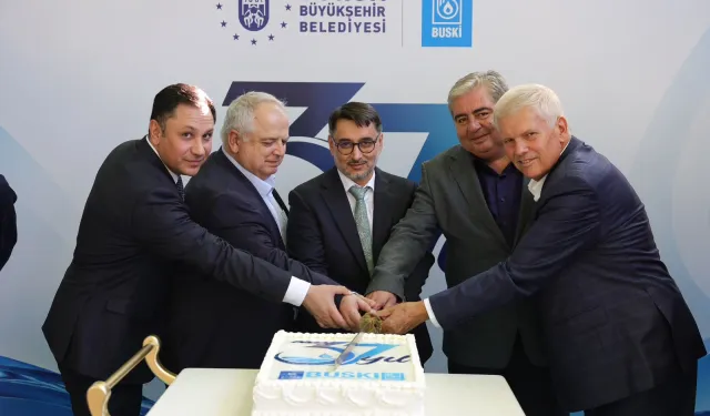 Bursa'da BUSKİ 37 yaşında!