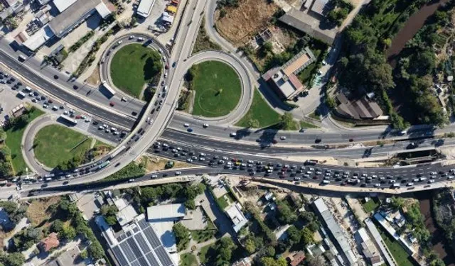 Bursa'da Geçit-Bademli Kavşağı'nda son aşama