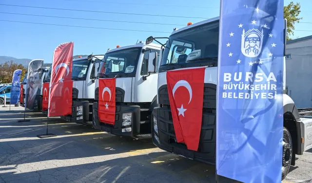 BUSKİ'ye 156 milyon TL'lik yeni filo!