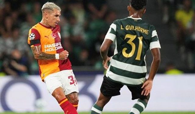 Galatasaray, Sporting'e 3-1 mağlup oldu