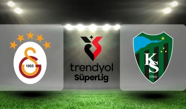 Galatasaray Kocaelispor maçı hangi kanalda saat kaçta