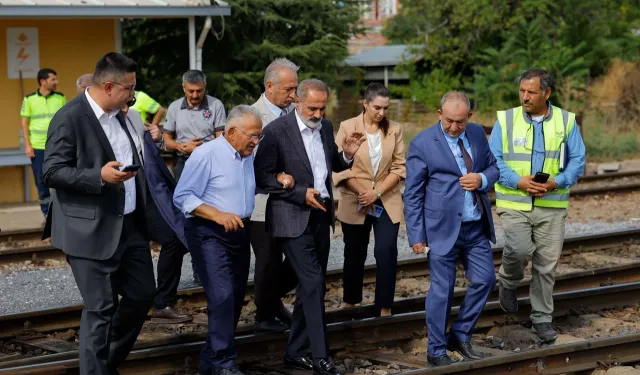 Kayseri'nin ulaşım altyapısı için TCDD ile zirve