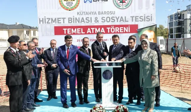 Kütahya Barosu'na yeni hizmet binası