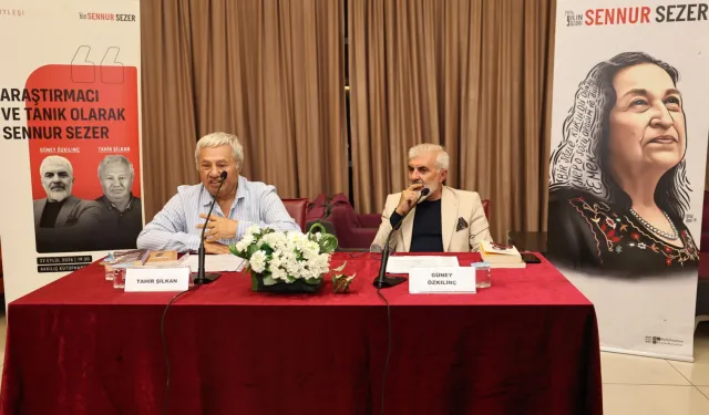 Bursa Nilüfer'de Sennur Sezer'in araştırmacı ve tanık yönü ele alındı
