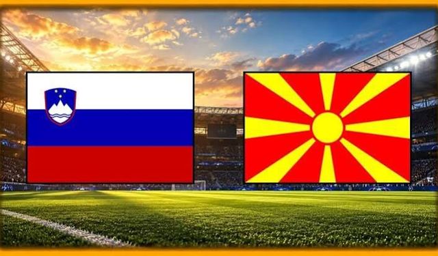 Slovenya Kuzey Makedonya maçını CANLI İZLE