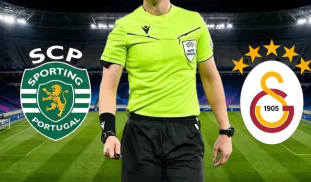 Sporting Galatasaray maçının hakemi açıklandı