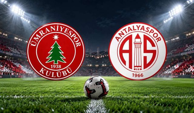 Ümraniyespor Antalyaspor Maçını CANLI İZLE