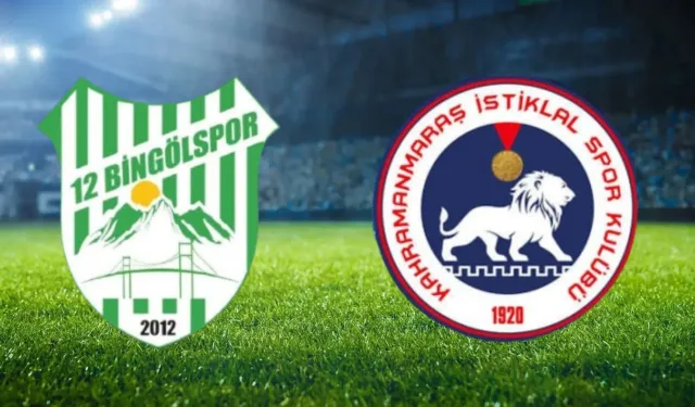 12 Bingölspor Kahramanmaraş İstiklal maçını CANLI İZLE