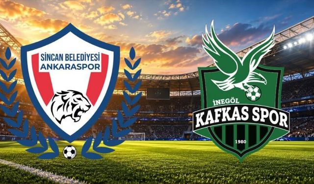 Ankaraspor İnegöl Kafkasspor maçını CANLI İZLE
