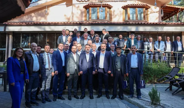 Başkan Vekili Biba, Orhaneli muhtarlarıyla istişare etti