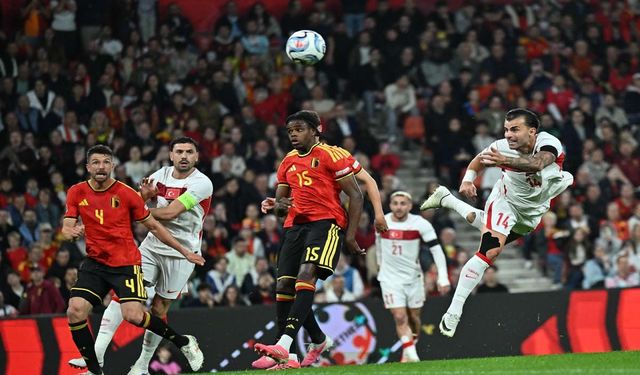 A Milliler Belçika deplasmanda 1-0 mağlup