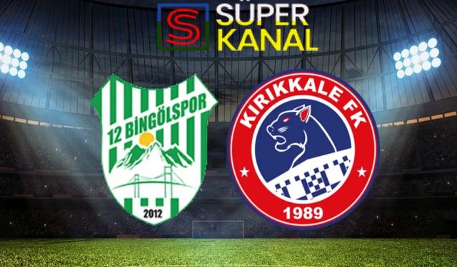 12 Bingölspor Kırklarelispor maçı hangi kanalda