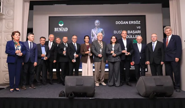 BUSİAD ödülleri sahiplerini buldu