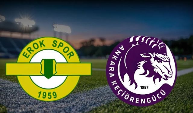 Erokspor Keçiörengücü maçı hangi kanalda, saat kaçta
