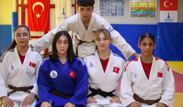 İzmirli genç judocuların hedefi olimpiyat madalyası