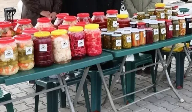 Kayseri Kocasinan'da Gevhernesibe Kadın Kooperatifi son hasadını yaptı