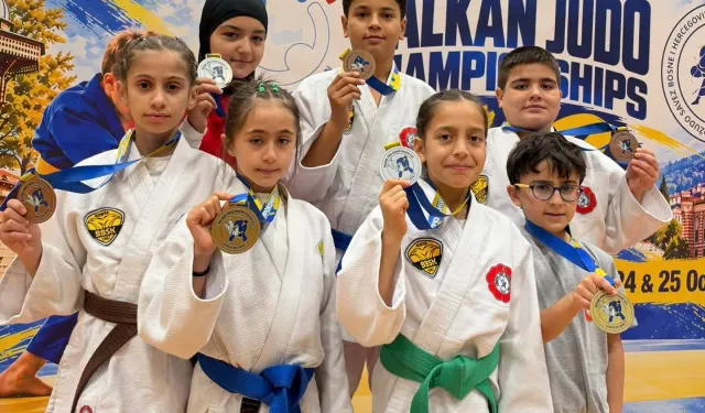 Konyalı milli judocular gururlandırdı