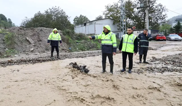 Sakarya'da Başkan Alemdar Sapanca ve Geyve'deki son durumu açıkladı