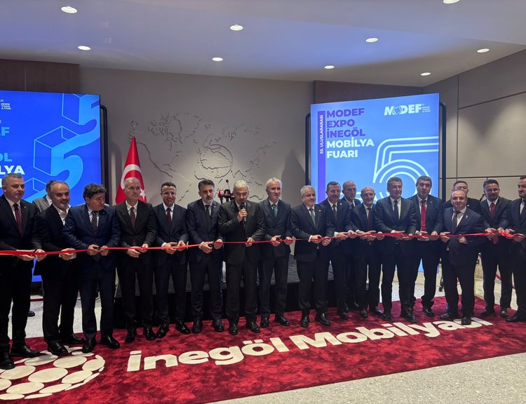 55.Uluslararası MODEF EXPO İnegöl Mobilya Fuarı Açıldı