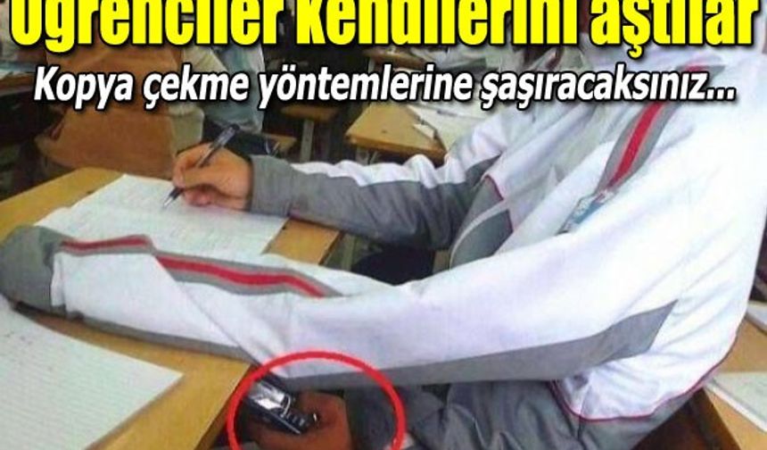 Şaşırtan kopya yöntemleri