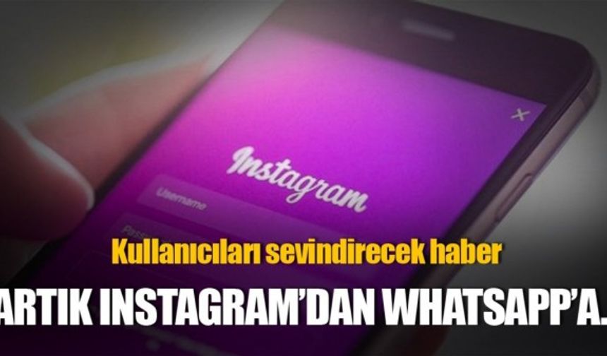 Instagram hikayeler ve WhatsApp birleşiyor