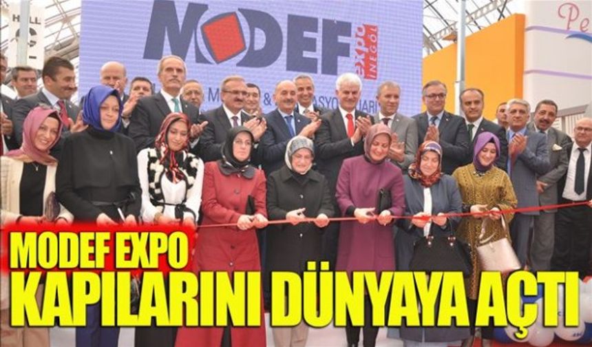 Modef expo 2015 açıldı