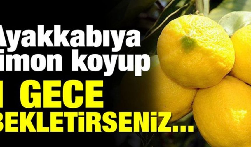 Limonu yemek dışında kullanabileceğiniz 7 öneri