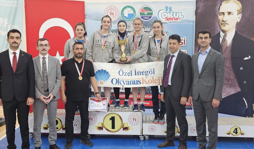 Türkiye şampiyonu oldular