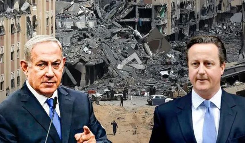 İsrail, İngiltere'yi kızdırınca geri adım attı! Sözcüyü apar topar açığa aldı!