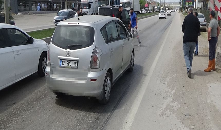Bursa Ankara yolunda zincirleme kaza 1 yaralı