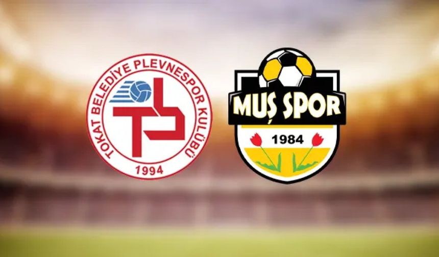Tokat Belediye Plevnespor Muşspor maçını canlı izle