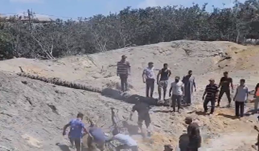Siyonist israil güvenli bölgeyi vurdu çok sayıda şehit ve yaralı var