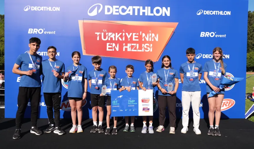 81 ilin en hızlı koşucuları belli oldu