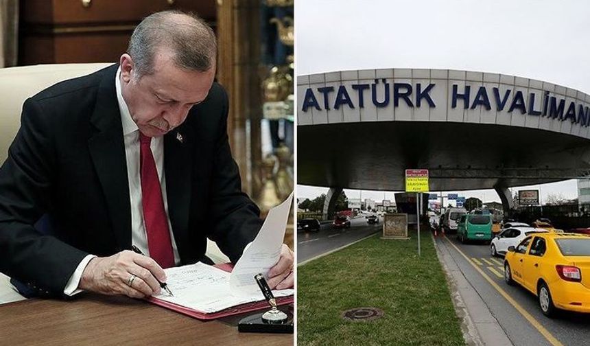 Atatürk Havalimanı artık 'Teknopark' Kara Resmi Gazete'de