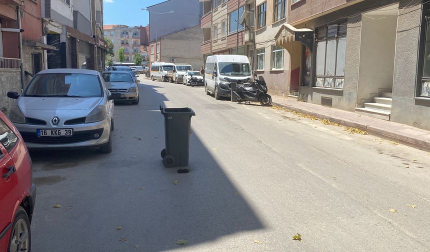 İnegöl'de delik yol isyanı!