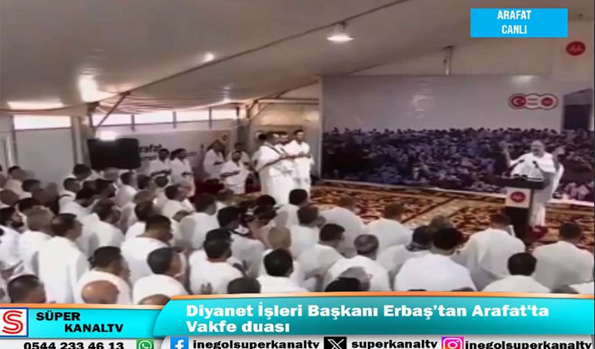2025 Arafat Vakfe Duası