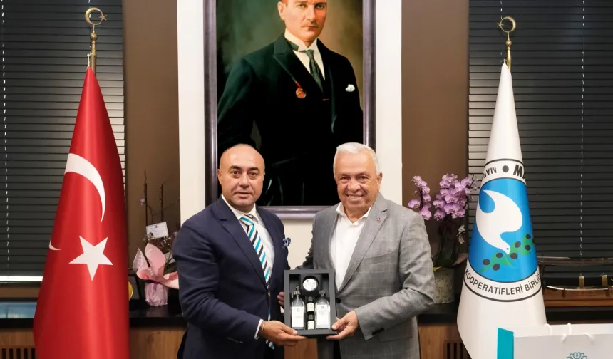 Başkan Özdemir'den Marmarabirlik’e 'hayırlı olsun' ziyareti
