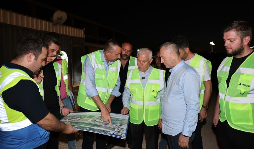 Büyükşehir’den gece gündüz ulaşım seferberliği