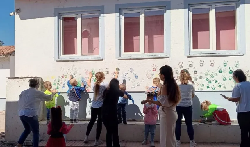 Edirne'de anasınıfı öğrencilerinden renkli etkinlik