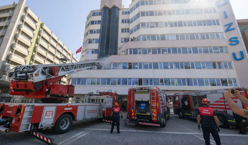İZSU’daki tatbikat gerçeği aratmadı!