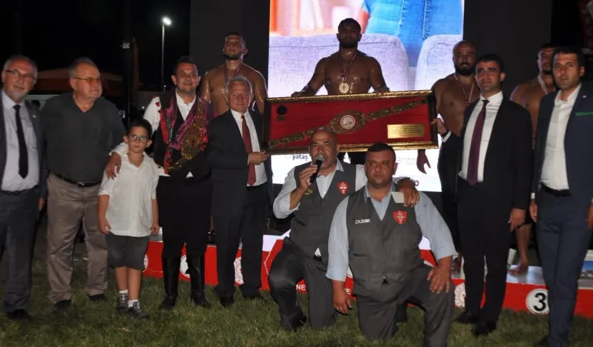 Kel Aliço yağlı güreşlerinde başpehlivan belli oldu