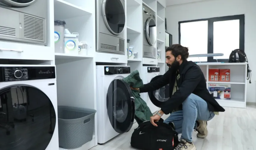 Ordu’da öğrencilere ücretsiz çamaşırhane hizmeti