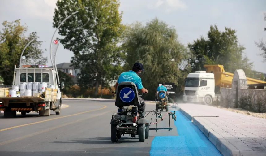 Sakarya Karacasu’ya 2 km'lik bisiklet yolu kazandırılıyor
